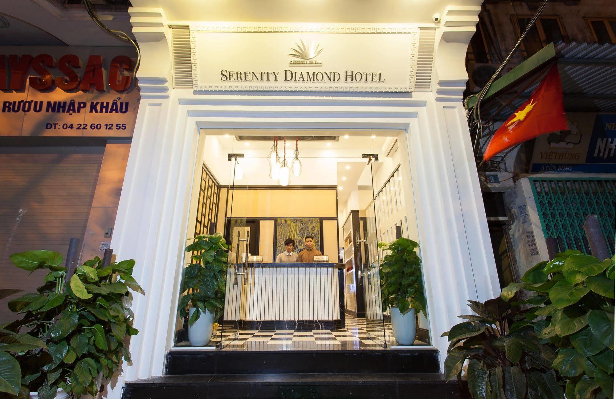 Serenity Diamond Hotel Hanoj Exteriér fotografie